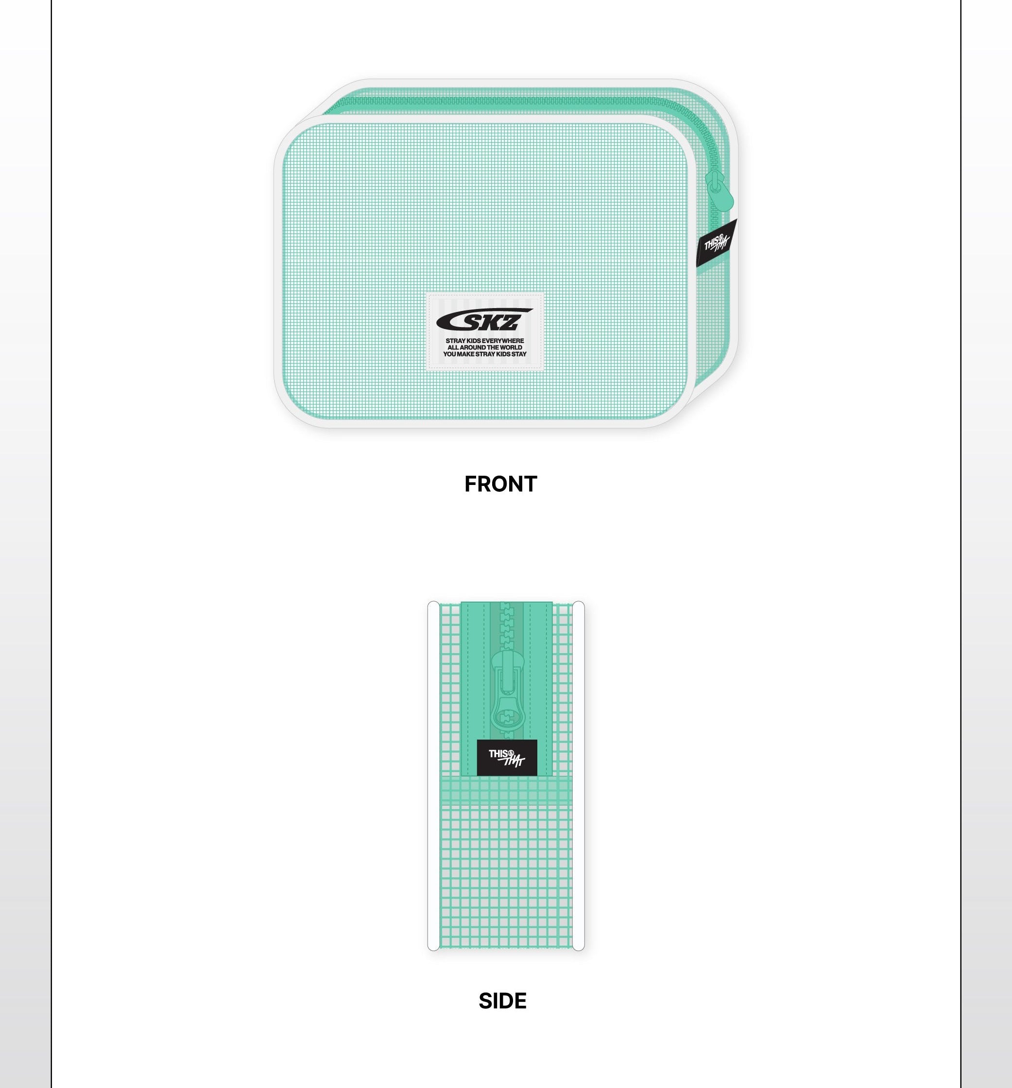 [PREORDER] STRAY KIDS ‘THIS & THAT’ POP-UP STORE OFFICIAL MD – MESH POUCH