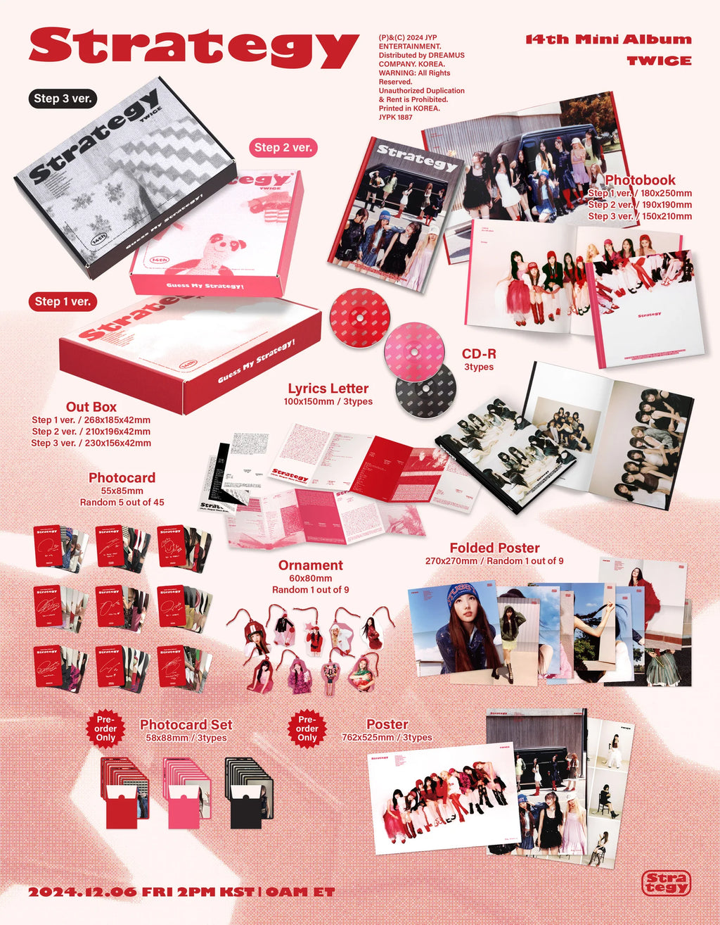TWICE 14th Mini Album 'Strategy'