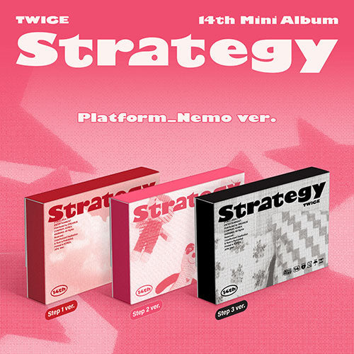 TWICE 14th Mini Album 'Strategy' (Platform_Nemo Ver.)