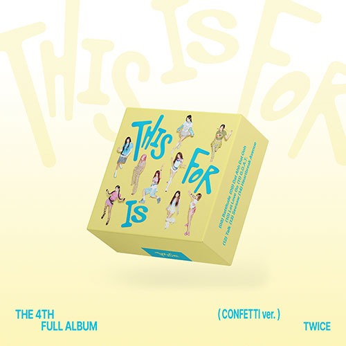 TWICE 4th Full Album 'THIS IS FOR' (Confetti Ver.)