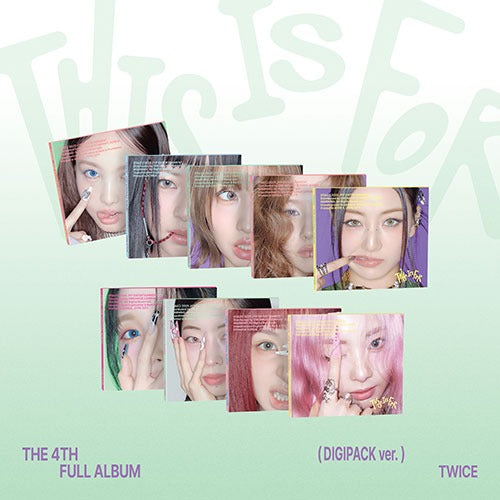 TWICE 4th Full Album 'THIS IS FOR' (Digipack Ver.)