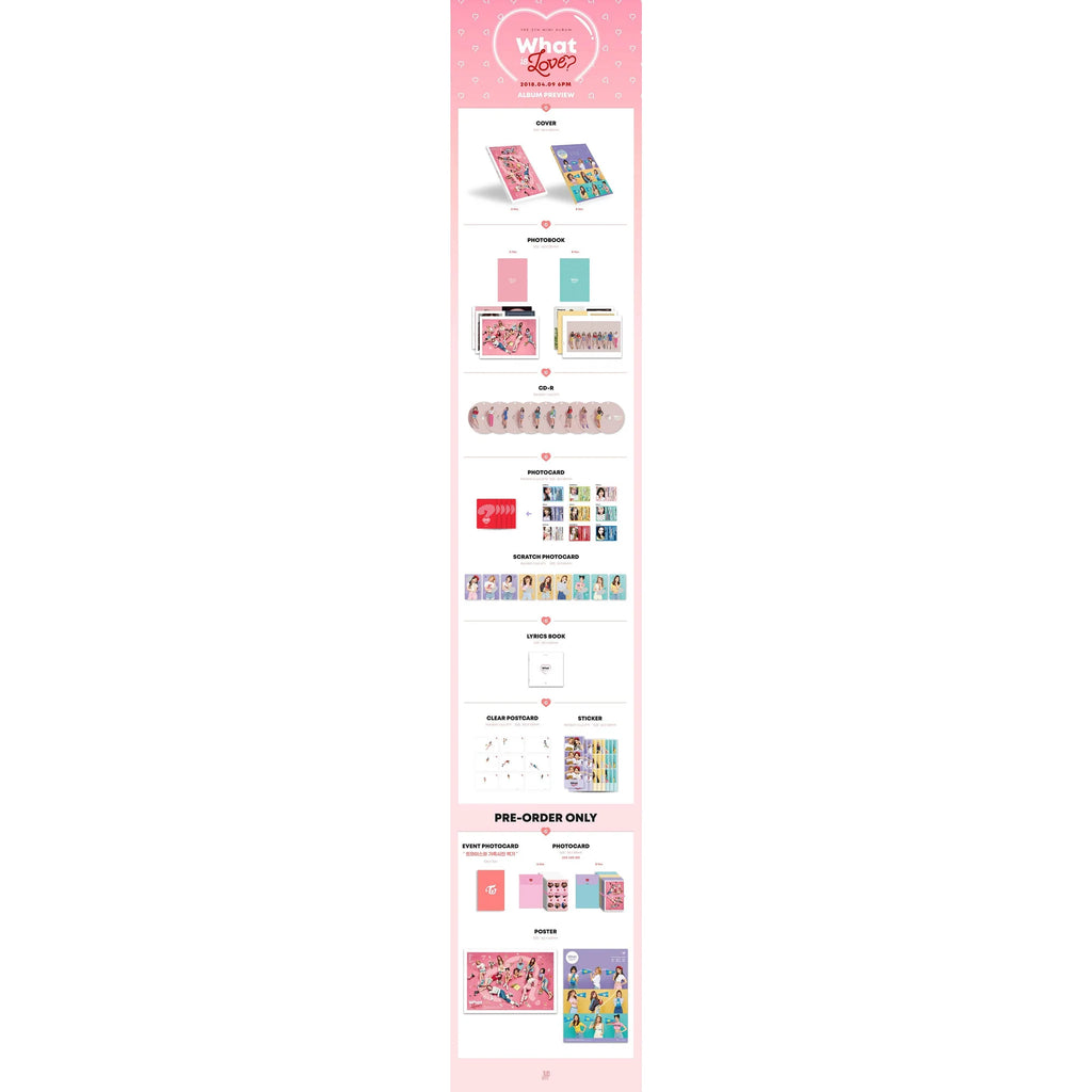 TWICE 5th Mini Album 'What is love?'
