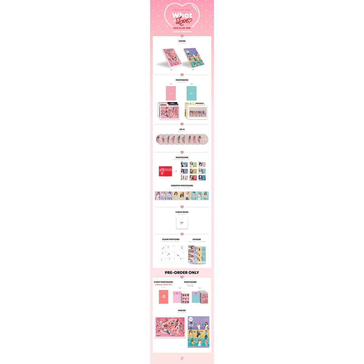 TWICE 5th Mini Album 'What is love?'