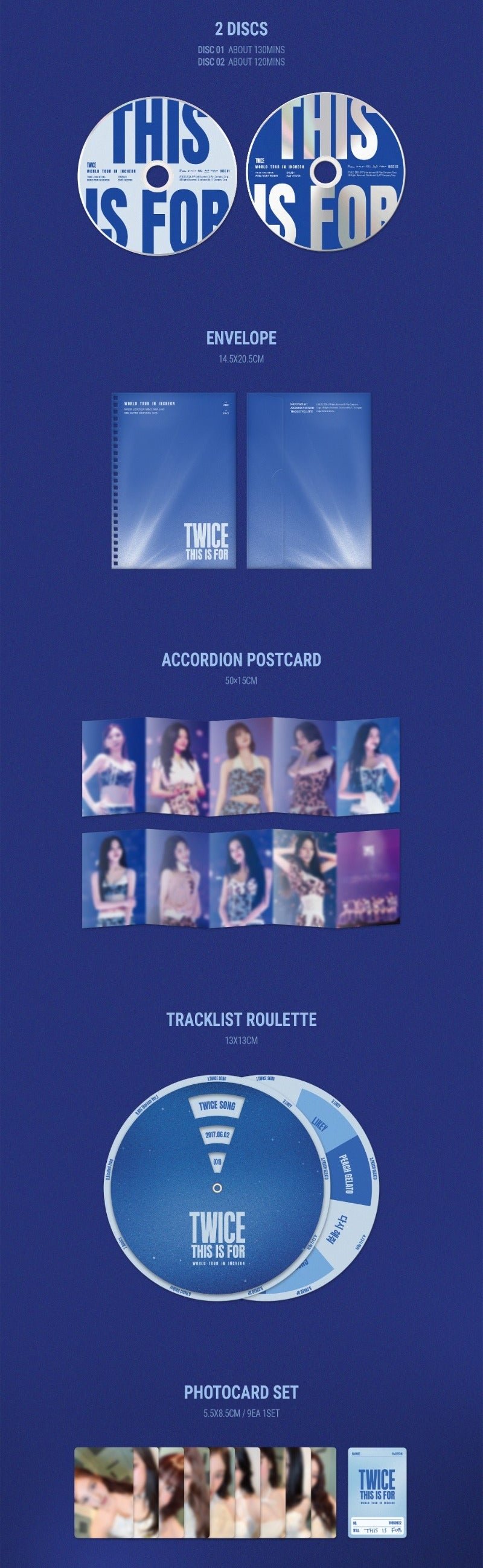 [PREORDER] TWICE 'THIS IS FOR' WORLD TOUR IN INCHEON Blu-ray