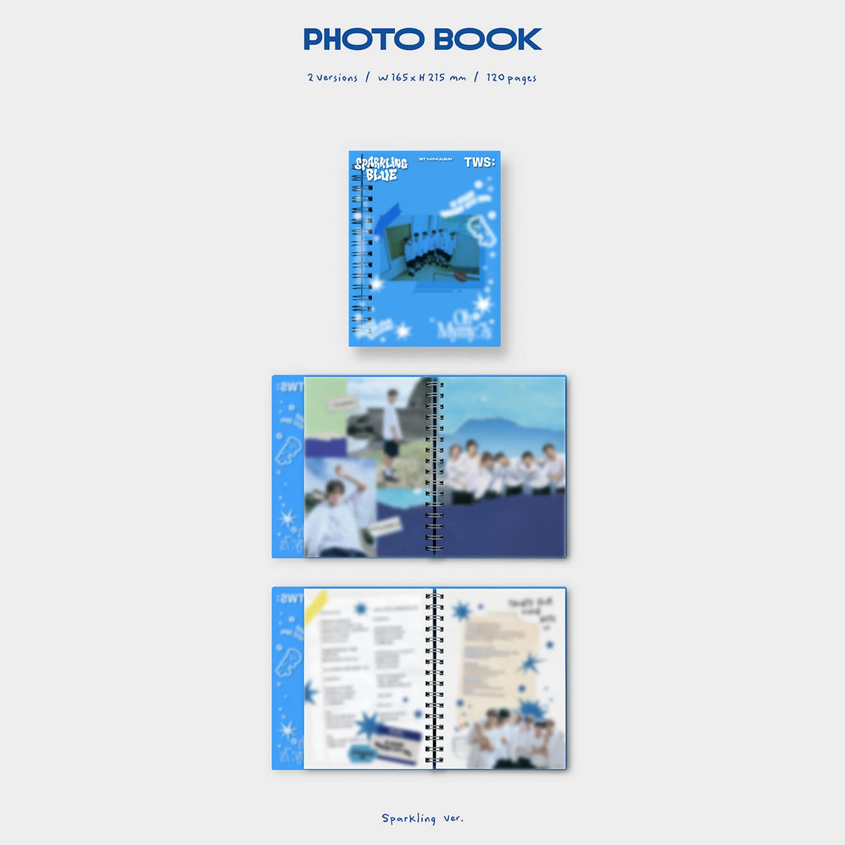 TWS 1st Mini Album 'Sparkling Blue'