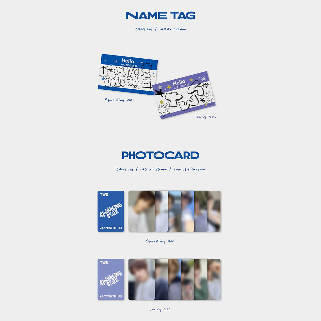 TWS 1st Mini Album 'Sparkling Blue'
