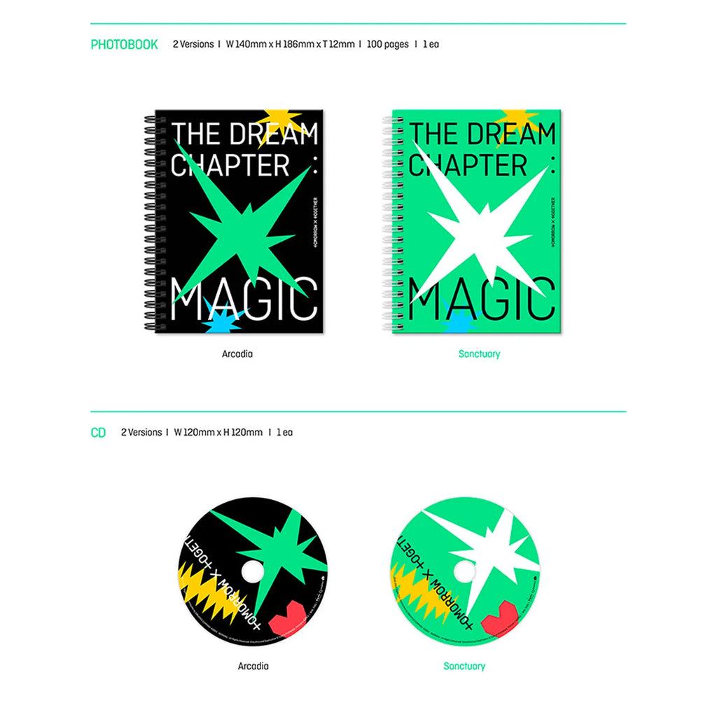 TXT (Tomorrow X Together) 1st Full Album 'The Dream Chapter : Magic'