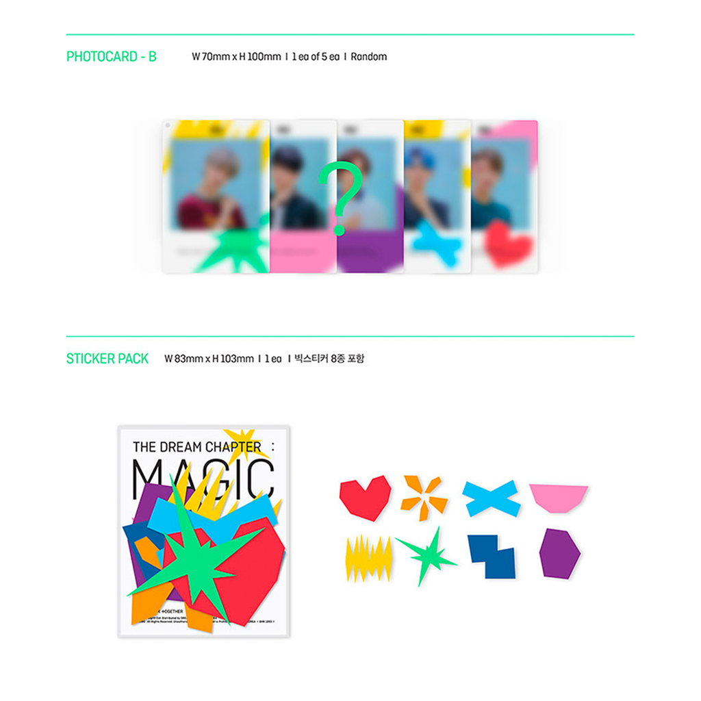 TXT (Tomorrow X Together) 1st Full Album 'The Dream Chapter : Magic'