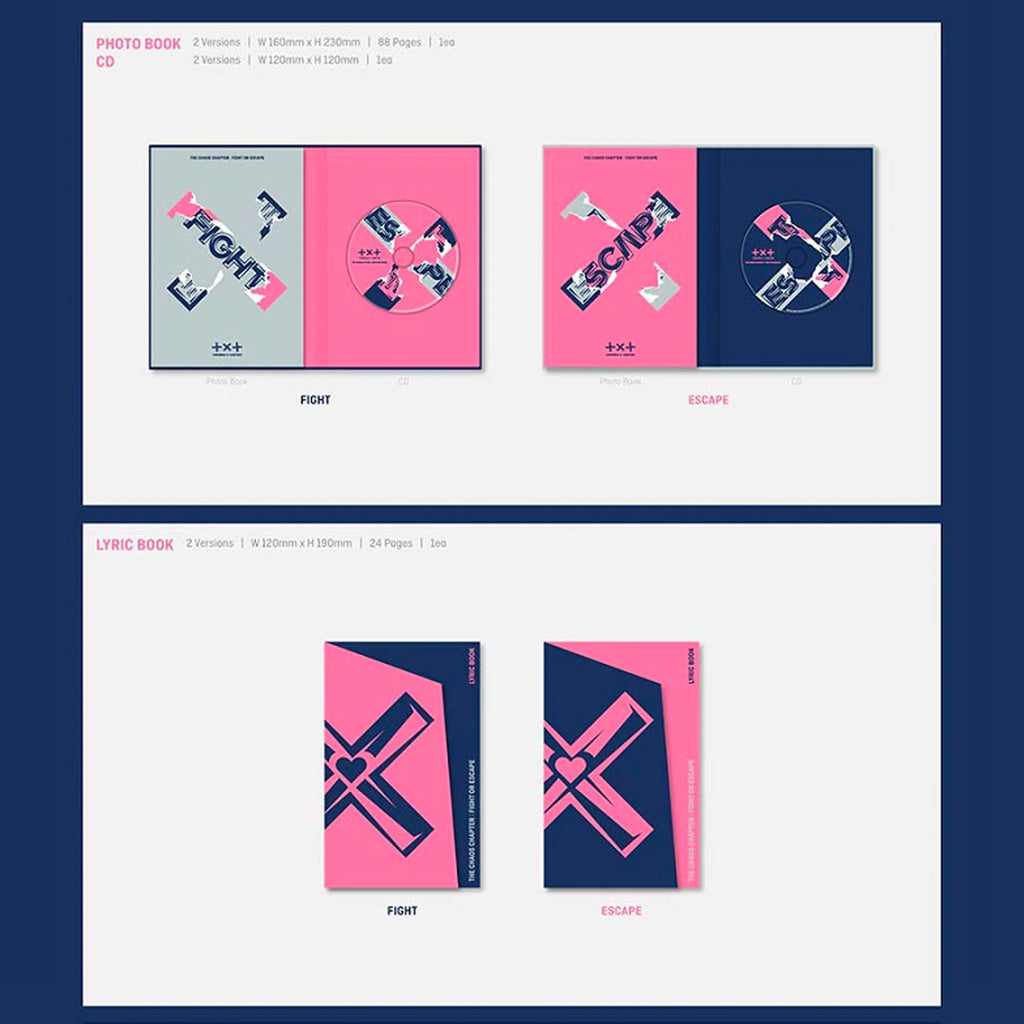 TXT (Tomorrow X Together) Repackaged Album 'The Chapter of Chaos: Fight or Escape'