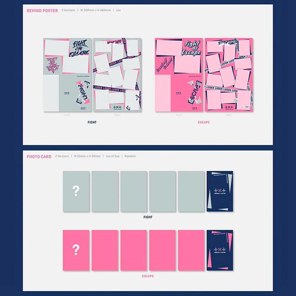 TXT (Tomorrow X Together) Repackaged Album 'The Chapter of Chaos: Fight or Escape'