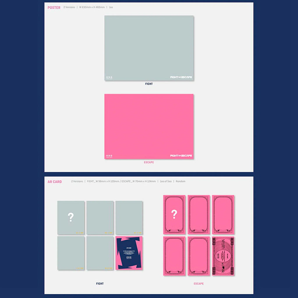 TXT (Tomorrow X Together) Repackaged Album 'The Chapter of Chaos: Fight or Escape'