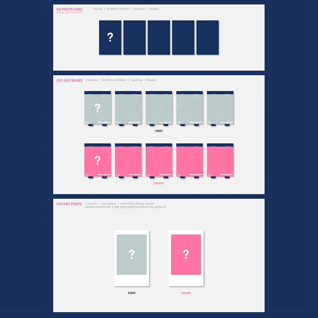 TXT (Tomorrow X Together) Repackaged Album 'The Chapter of Chaos: Fight or Escape'