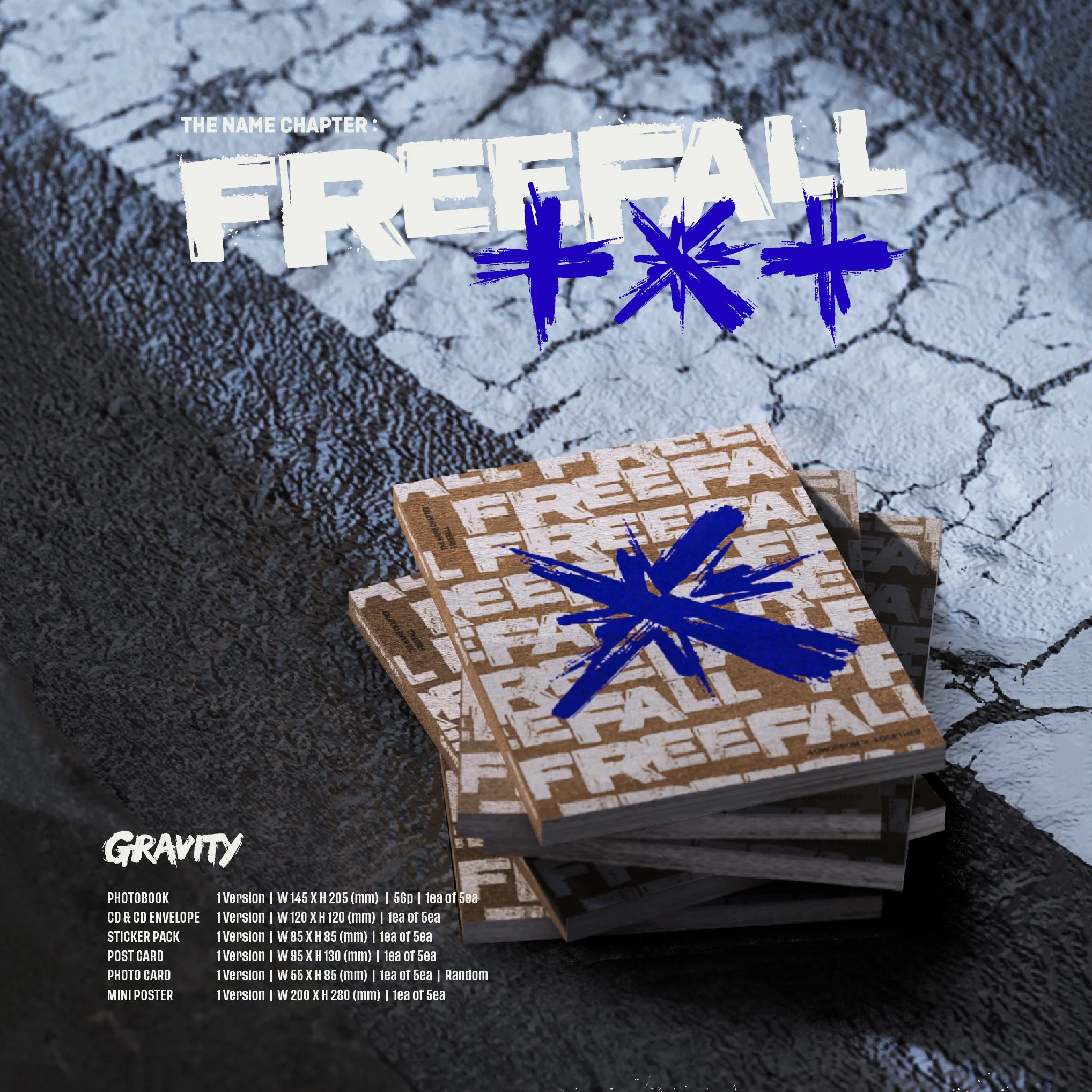 TXT 3rd Full Album 'The Name Chapter: FREEFALL' (GRAVITY Ver.)