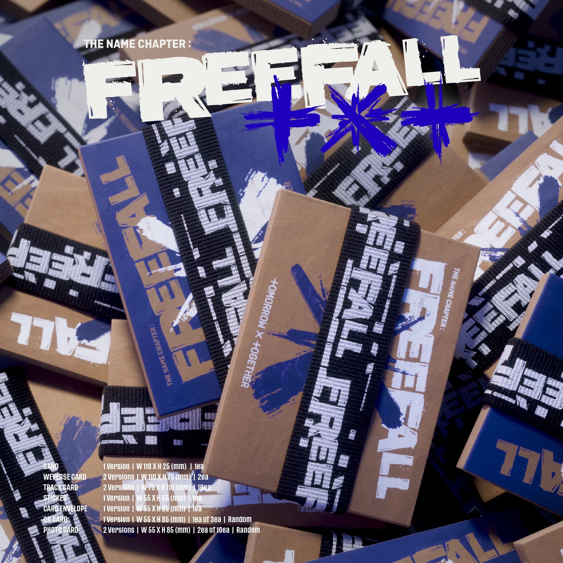 TXT 3rd Full Album 'The Name Chapter: FREEFALL' (Weverse Albums Ver.)