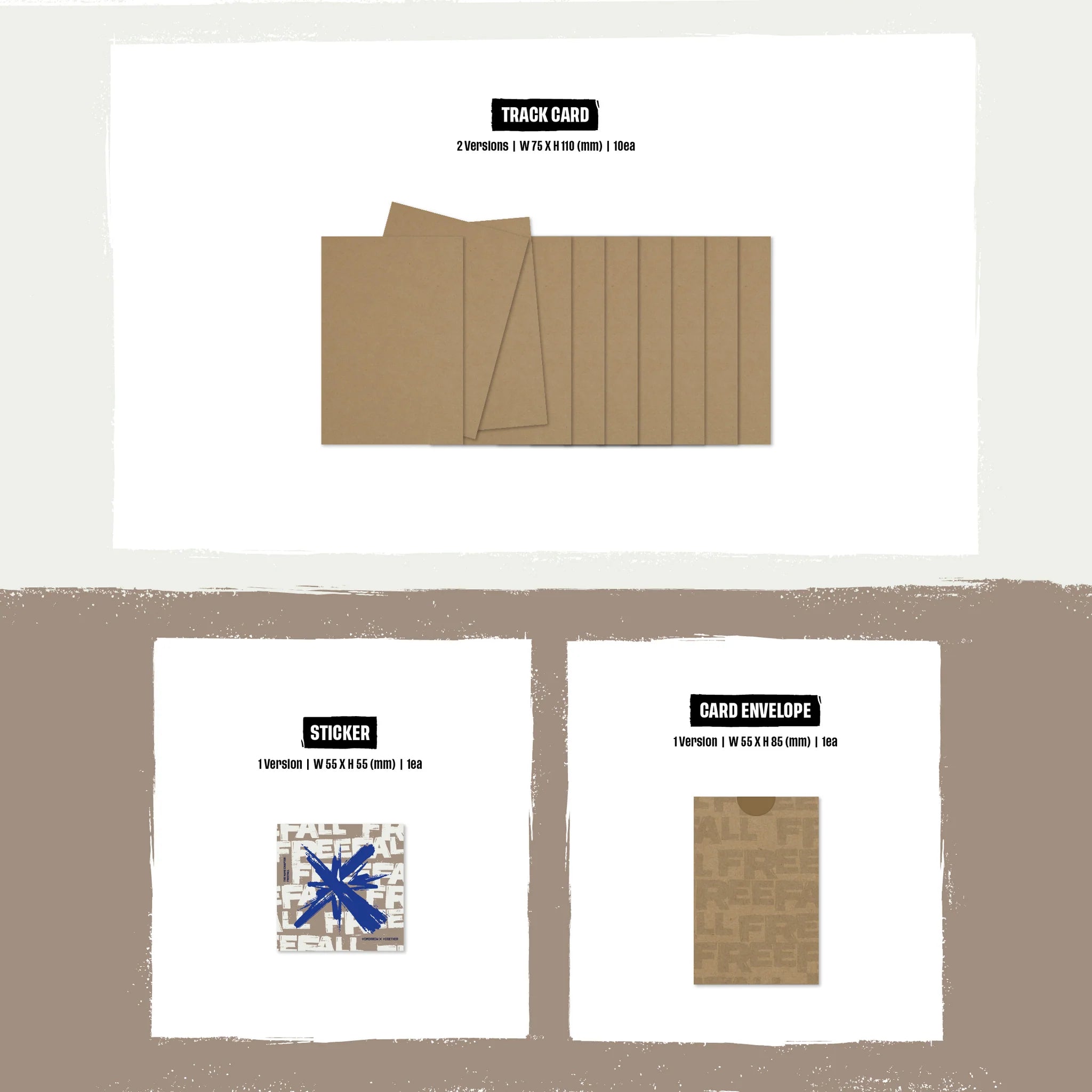 TXT 3rd Full Album 'The Name Chapter: FREEFALL' (Weverse Albums Ver.)