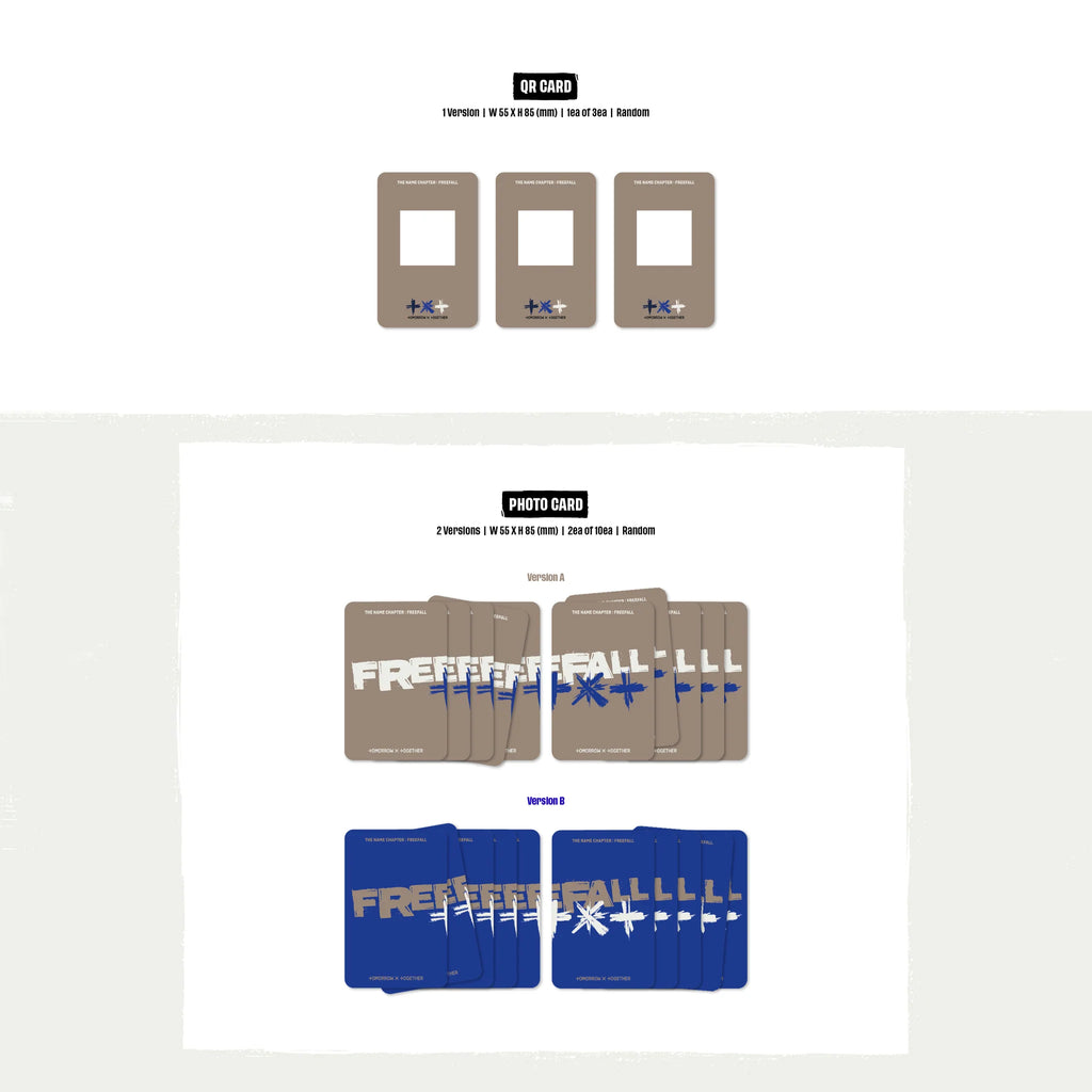 TXT 3rd Full Album 'The Name Chapter: FREEFALL' (Weverse Albums Ver.)