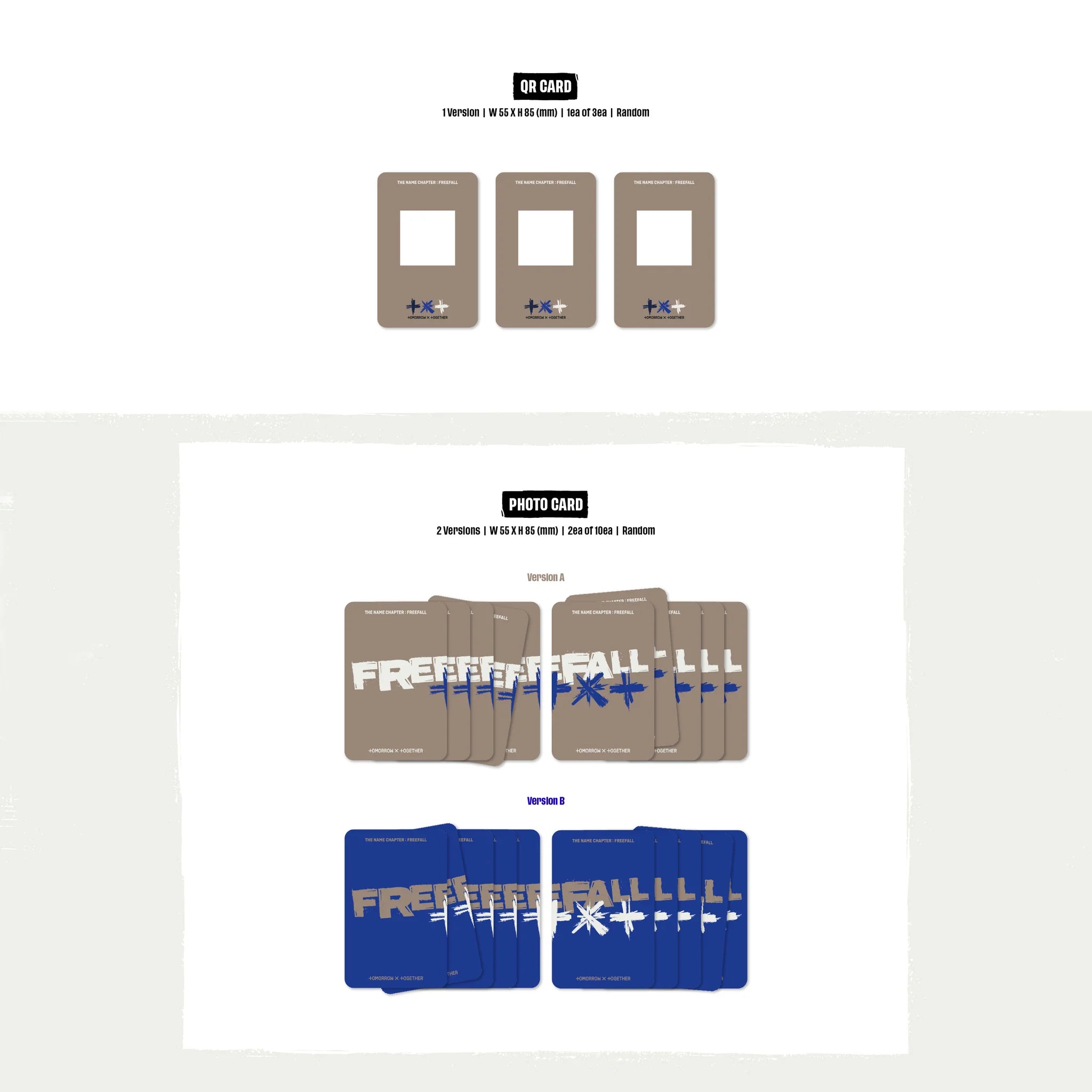 TXT 3rd Full Album 'The Name Chapter: FREEFALL' (Weverse Albums Ver.)