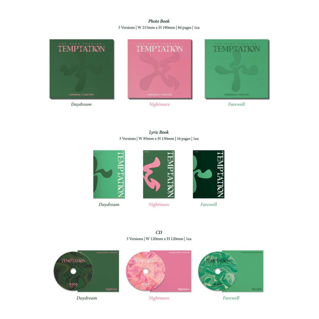 TXT (Tomorrow X Together) 5th Mini Album 'The Name Chapter: TEMPTATION'