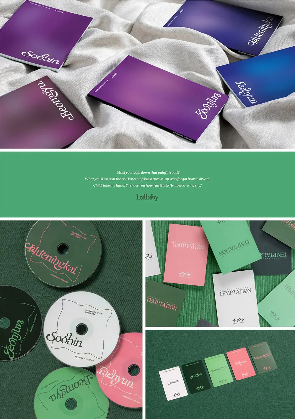 TXT 5th Mini Album 'The Name Chapter: TEMPTATION' (Lullaby Ver.)