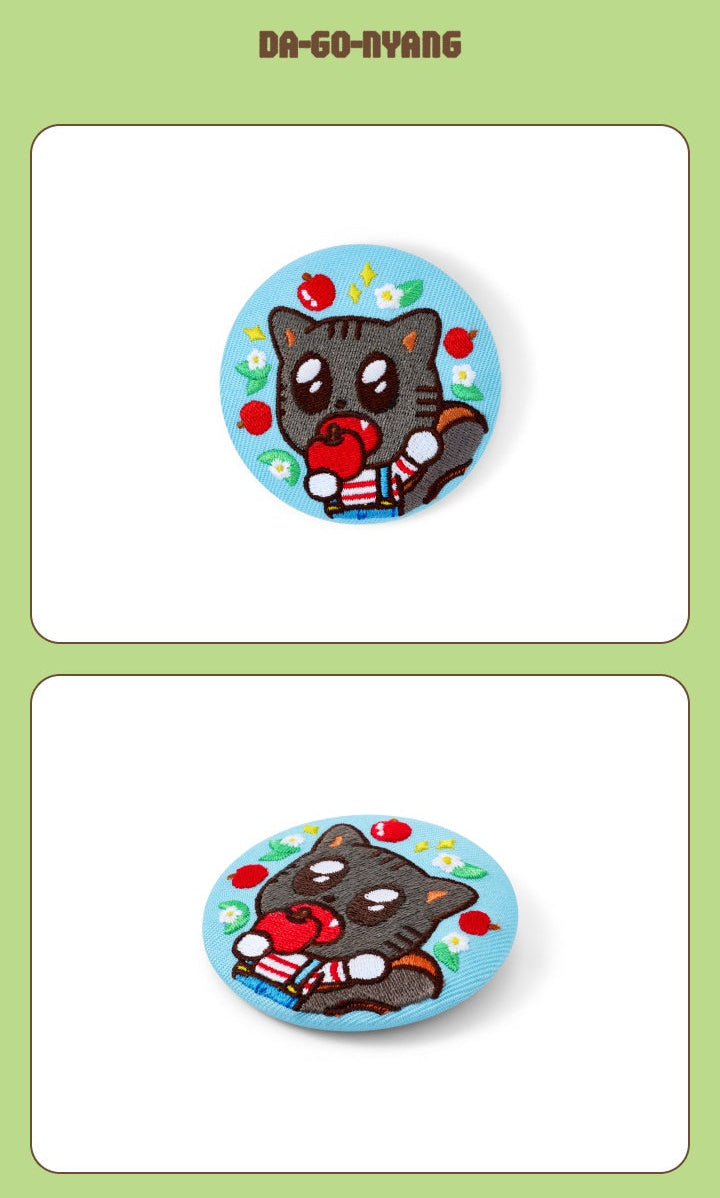 TOMORROW X TOGETHER PPULBATU <Hey! APPUL> Official MD - Embroidery Can Badge