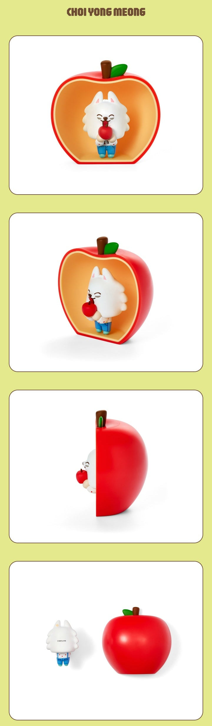 TOMORROW X TOGETHER PPULBATU <Hey! APPUL> Official MD - Figure (Apple Ver.)