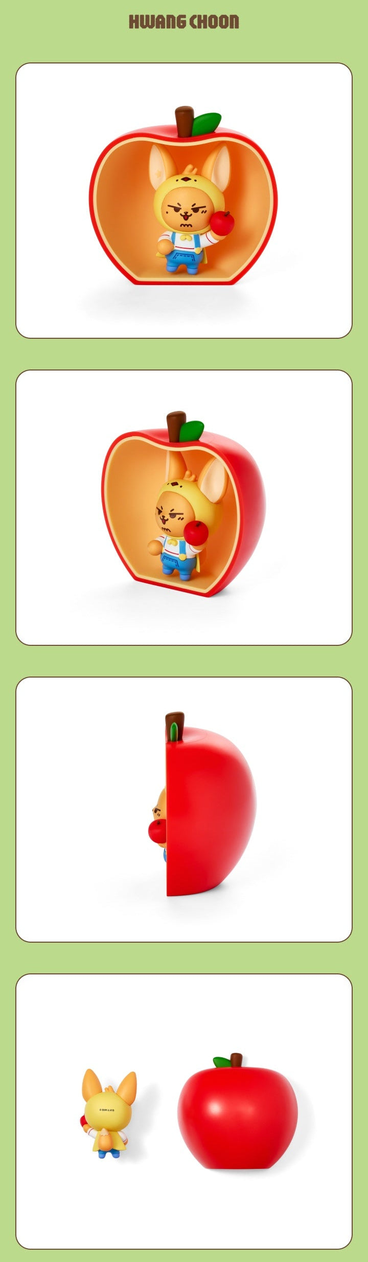 TOMORROW X TOGETHER PPULBATU <Hey! APPUL> Official MD - Figure (Apple Ver.)