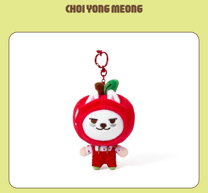 TOMORROW X TOGETHER PPULBATU <Hey! APPUL> Official MD - Plush Keyring (Apple Ver.)