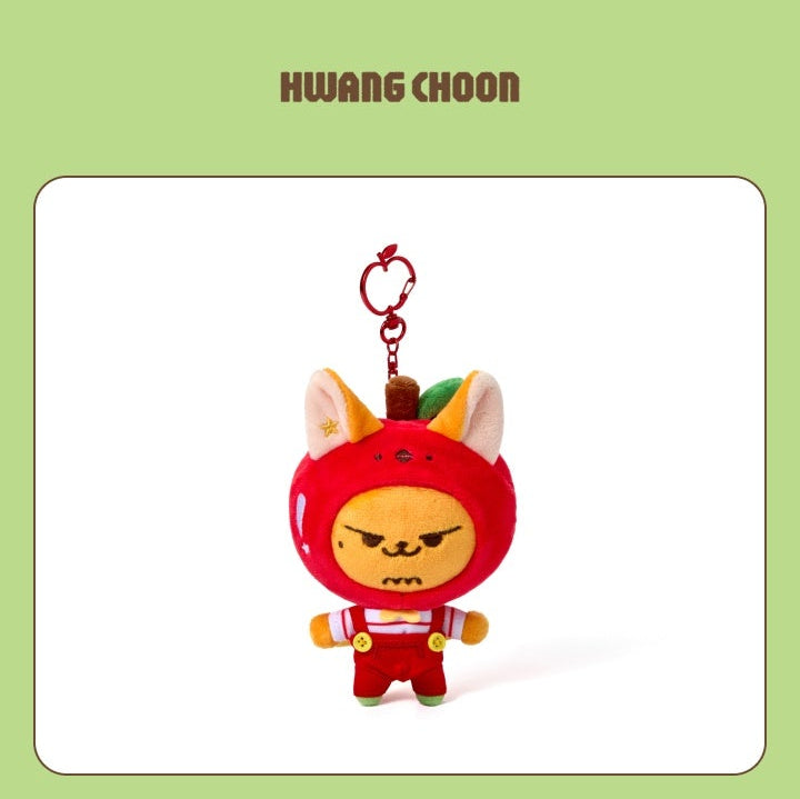 TOMORROW X TOGETHER PPULBATU <Hey! APPUL> Official MD - Plush Keyring (Apple Ver.)