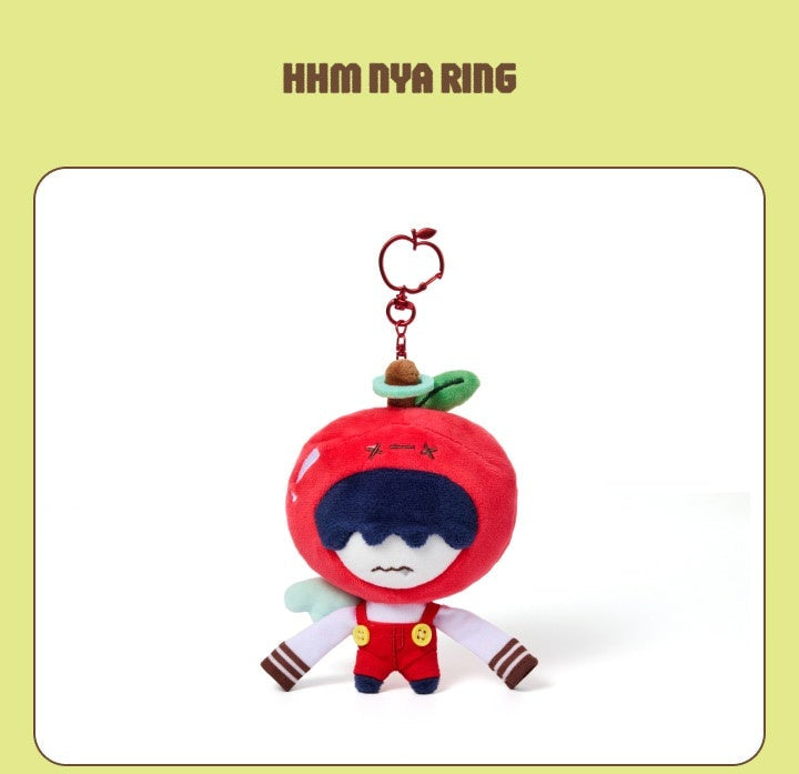 TOMORROW X TOGETHER PPULBATU <Hey! APPUL> Official MD - Plush Keyring (Apple Ver.)