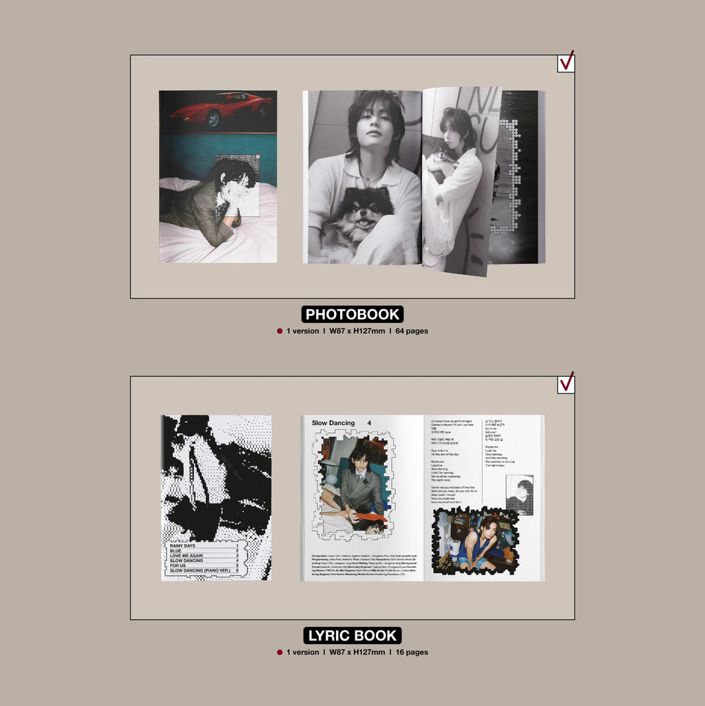 V Mini Album 'Layover' (Weverse Albums ver.)