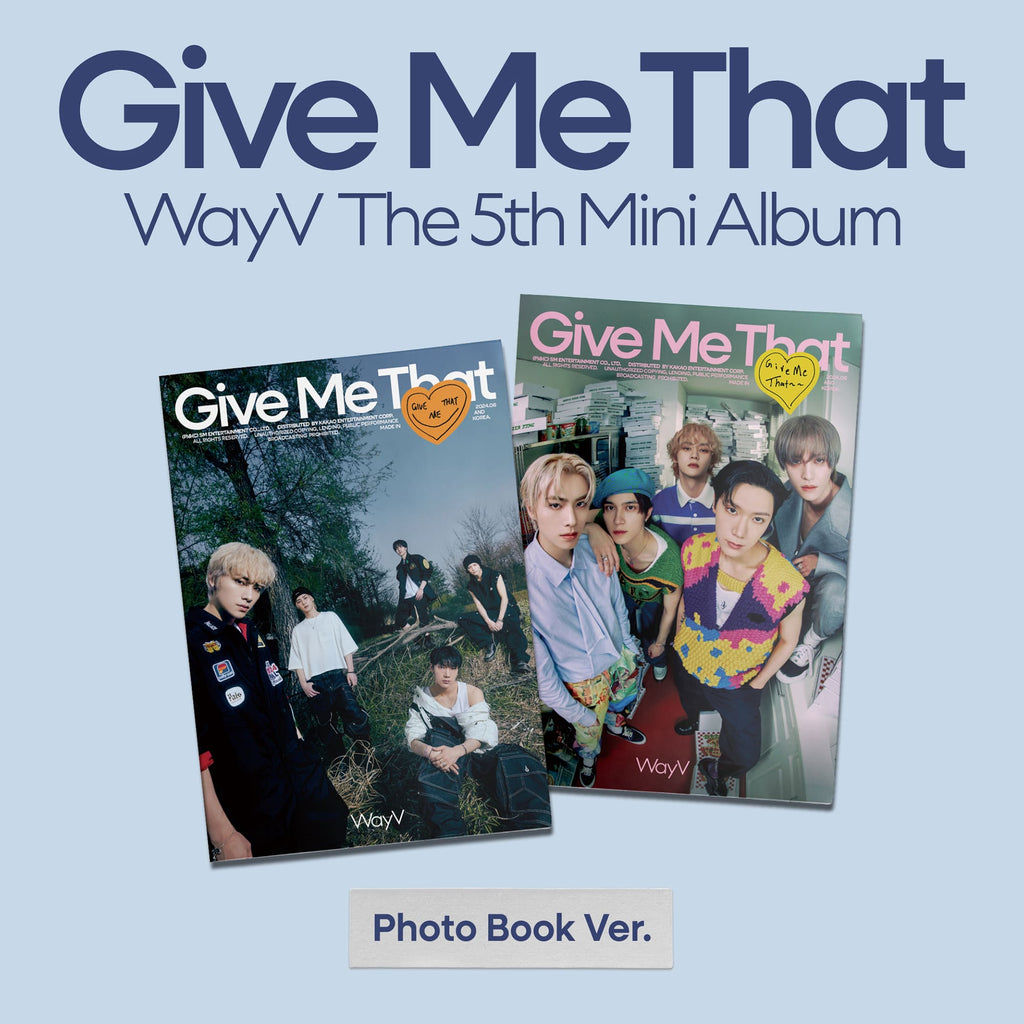 WayV 5th Mini Album 'Give Me That' (Photobook Ver.)