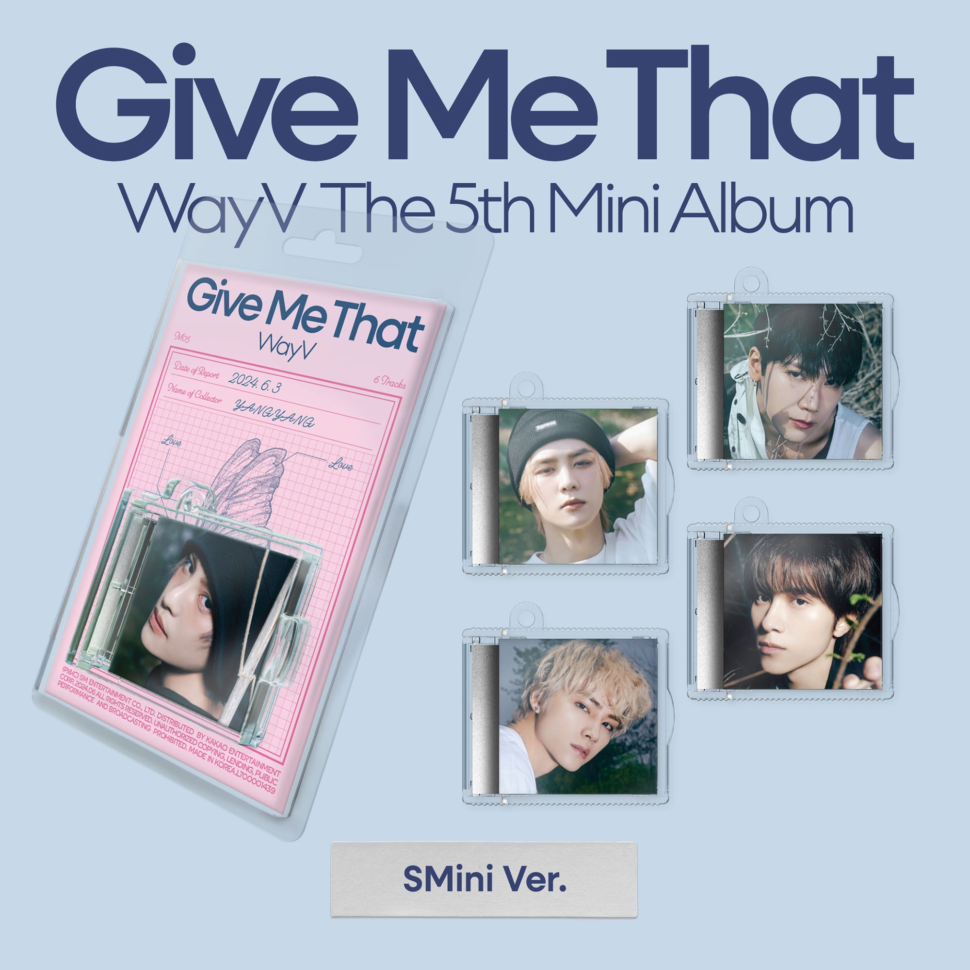 WayV 5th Mini Album 'Give Me That' (SMini Ver.)