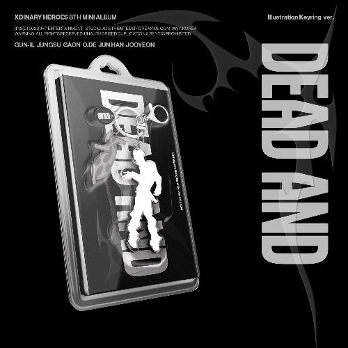 Xdinary Heroes 8th Mini Album 'DEAD AND' (Illustration Keyring Ver.)