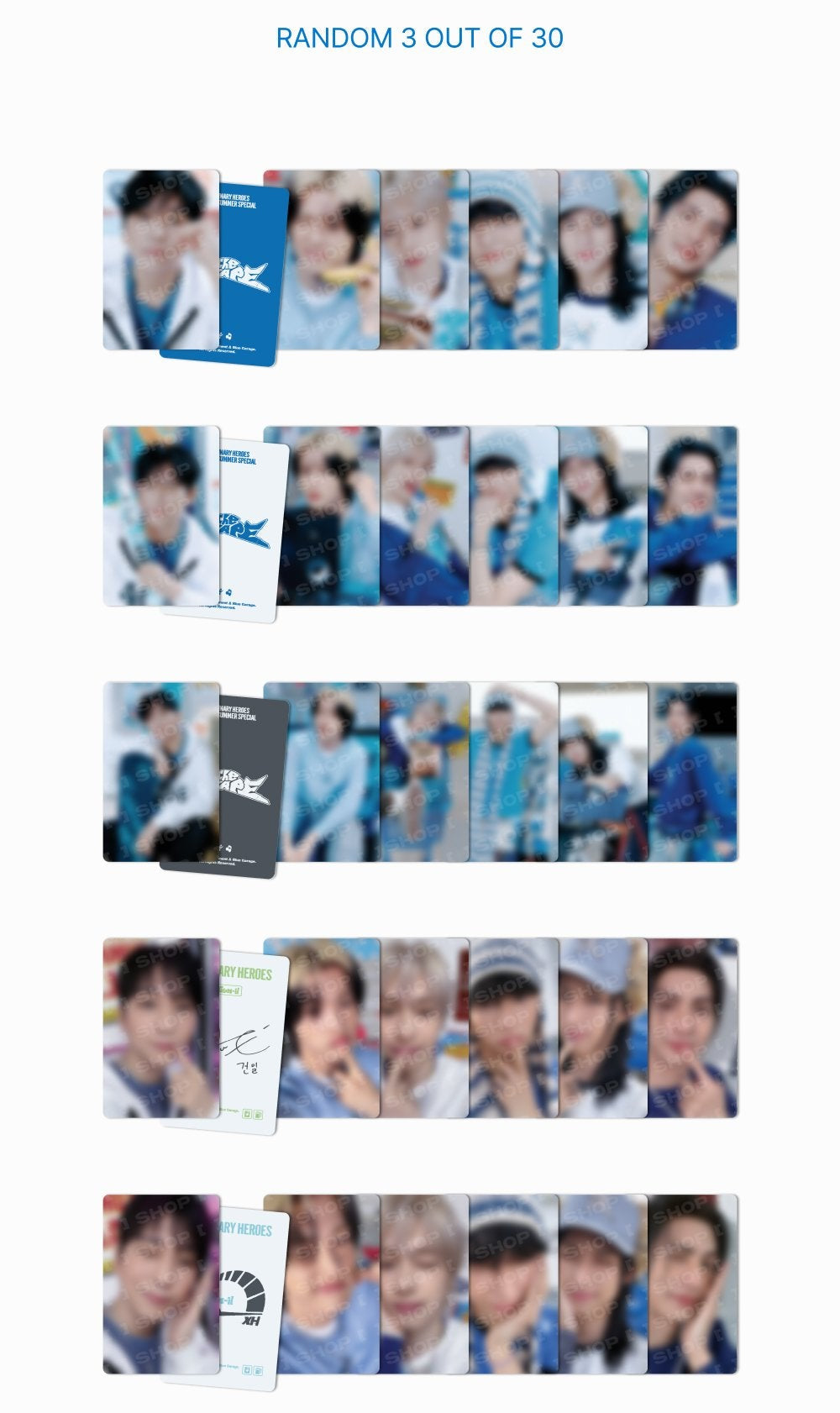 [PREORDER] Xdinary Heroes 2026 Summer Special The Xcape – SECRET PHOTOCARD