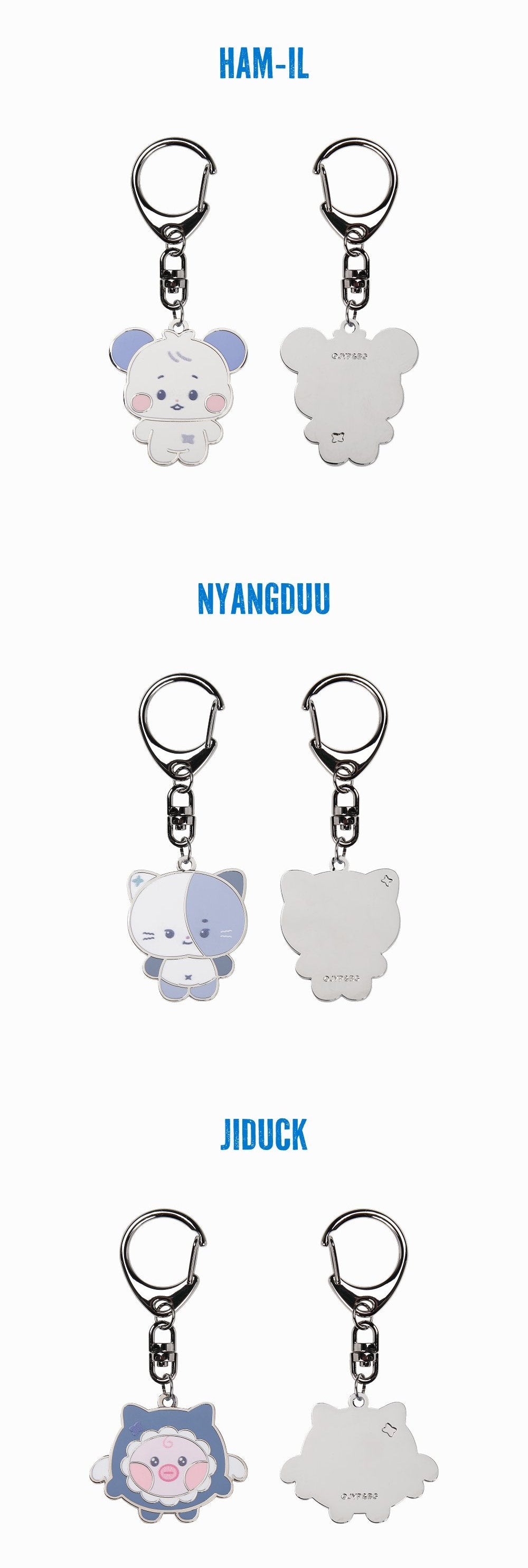 [PREORDER] Xdinary Heroes 2026 Summer Special The Xcape – Xdinary Monsters METAL KEYRING