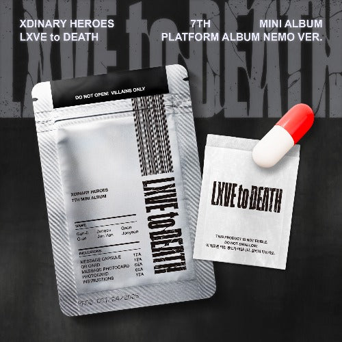 Xdinary Heroes 7th Mini Album 'LXVE to DEATH' (Platform Ver.)