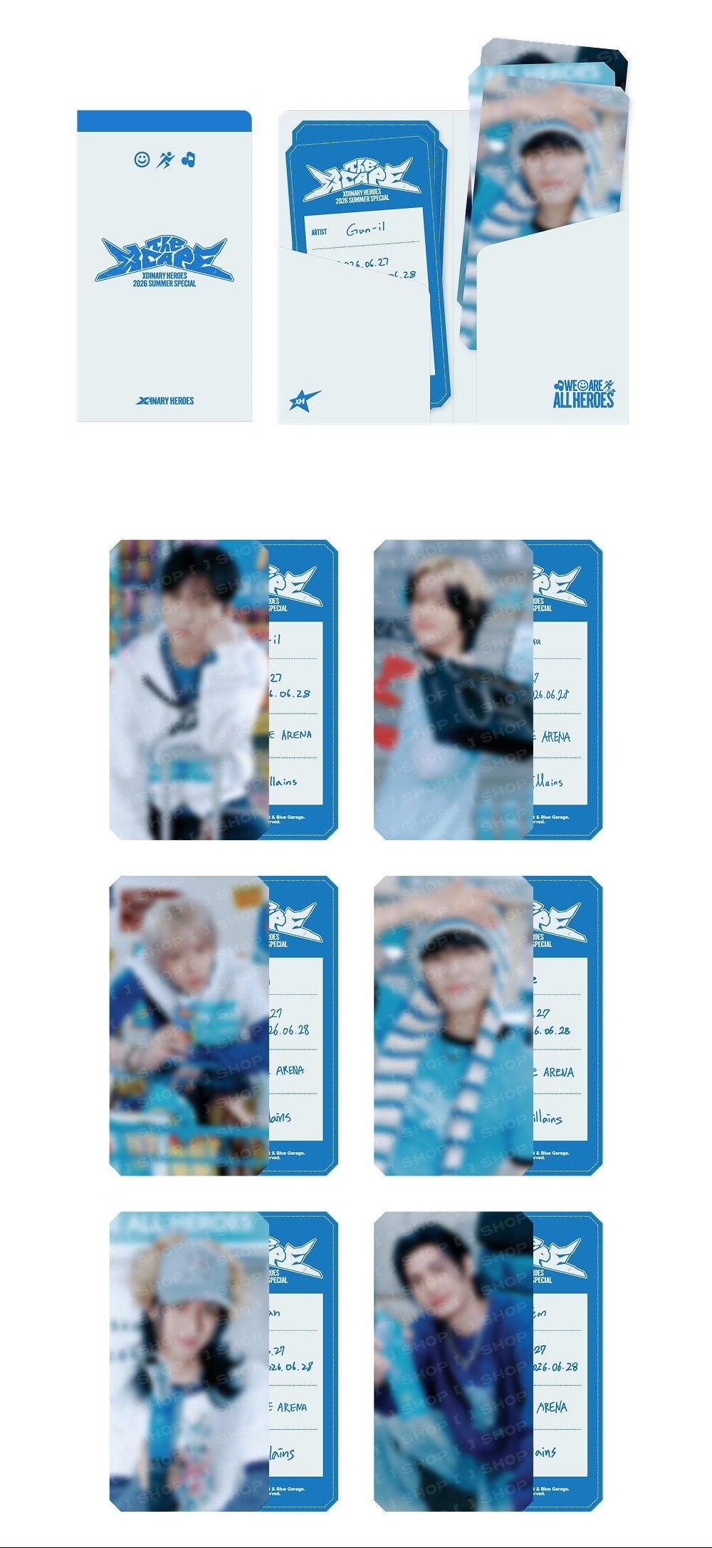[PREORDER] Xdinary Heroes 2026 Summer Special The Xcape – PHOTO TICKET SET