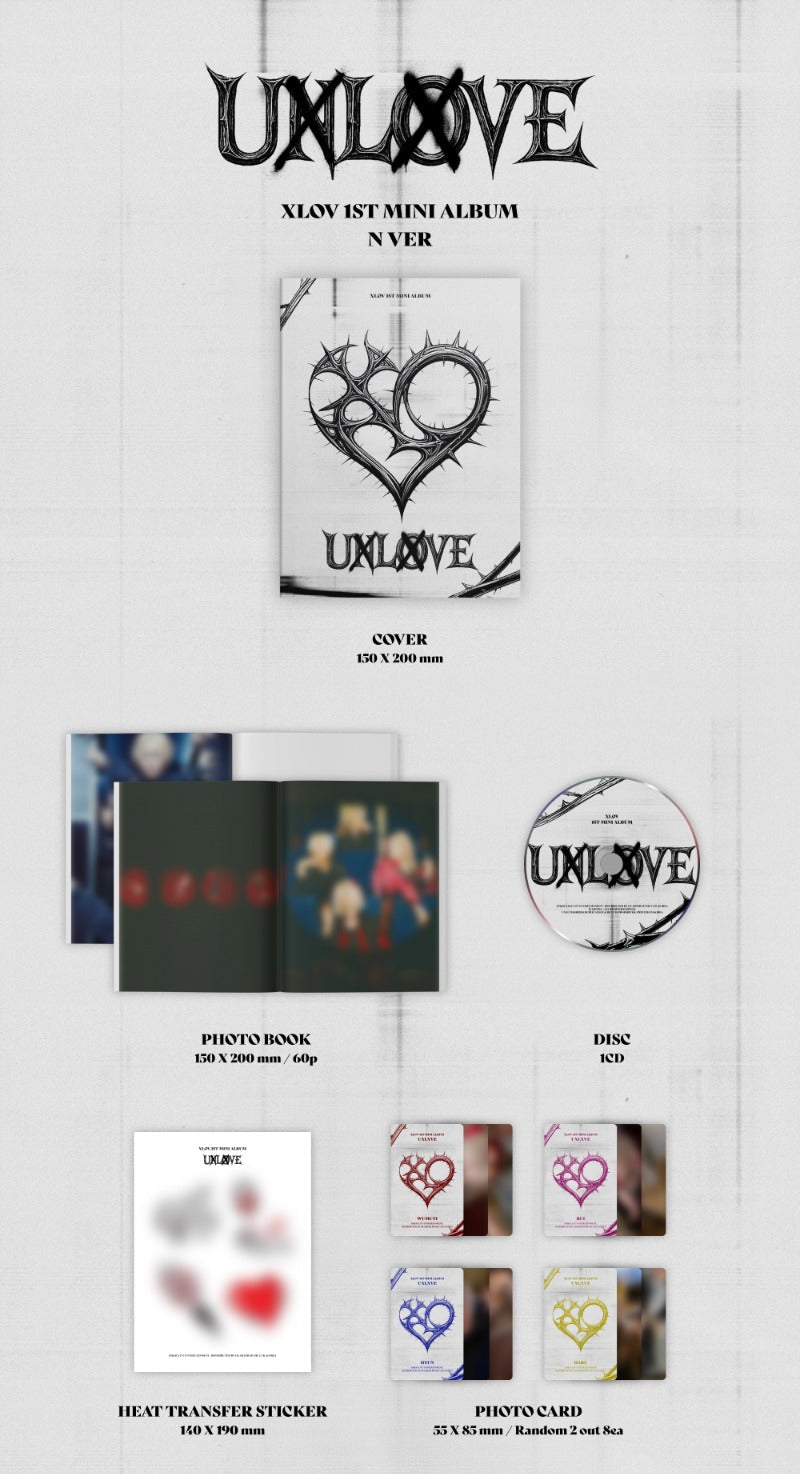XLOV 1st Mini Album 'UXLXVE'