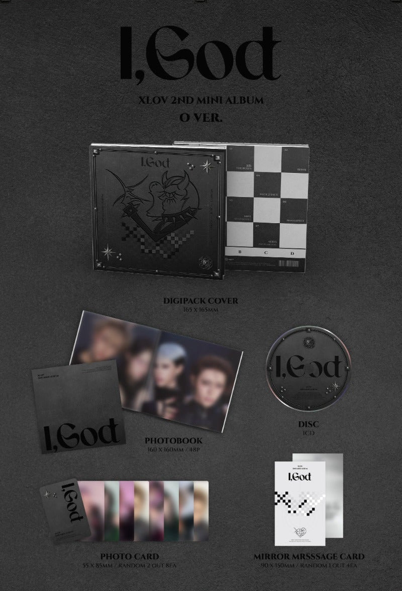XLOV 2nd Mini Album 'I,GOD'