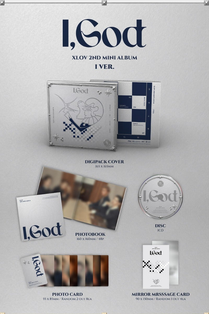 XLOV 2nd Mini Album 'I,GOD'