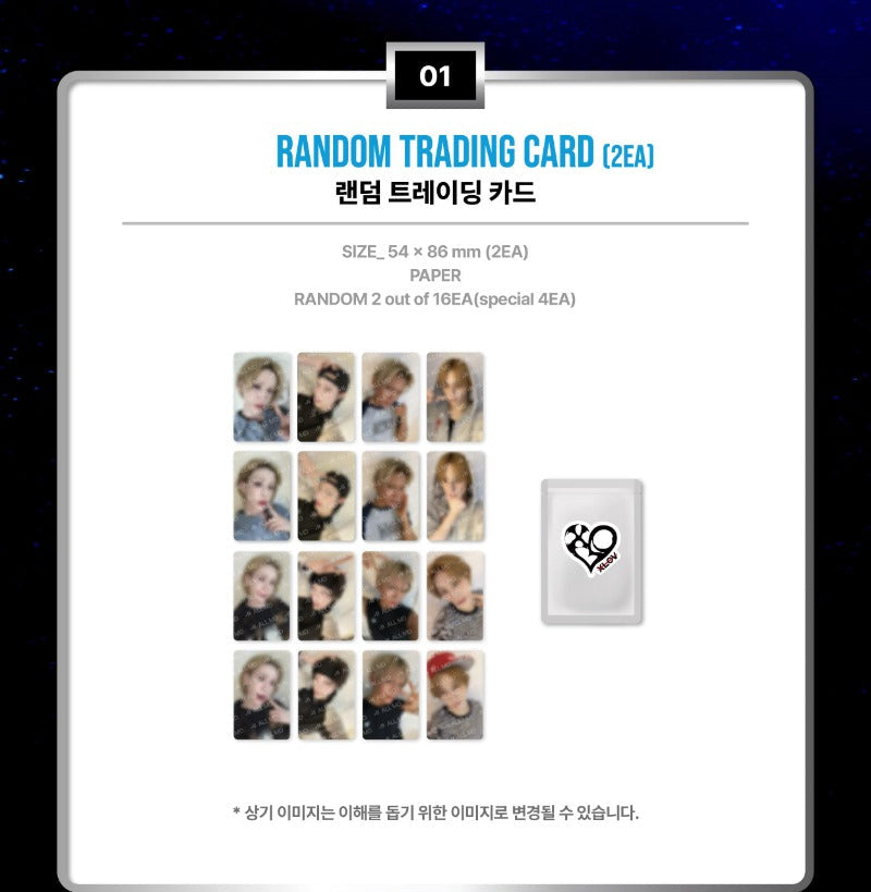 [PREORDER] XLOV '2026 XLOV ASIA TOUR Serving-X' Official MD Random Trading Card